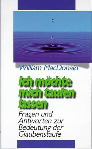 Ich möchte mich taufen lassen
