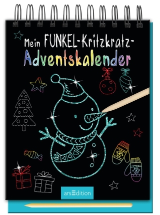 Mein Funkel-Kritzkratz-Adventskalender