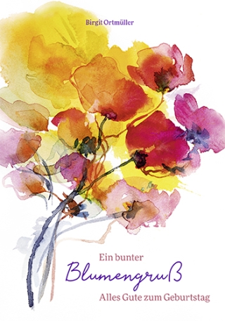 Ein bunter Blumengruß