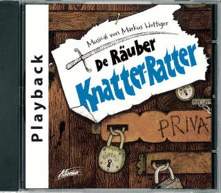De Räuber Knatter-Ratter uf Diebesjagd  (Playback-CD)