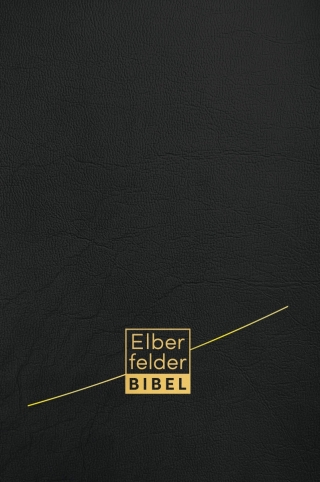 Elberfelder Bibel - Standardausgabe, Kunstleder schwarz