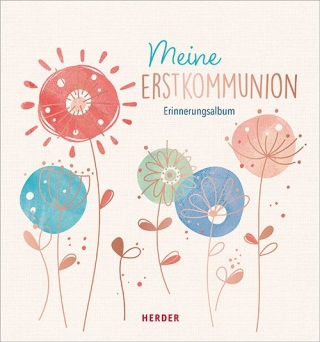 Meine Erstkommunion Erinnerungsalbum Floral