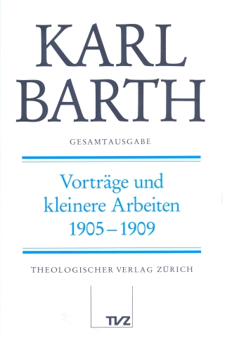Karl Barth Gesamtausgabe