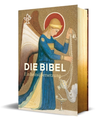 Die Bibel mit Engeln aus der Beuroner Kunst
