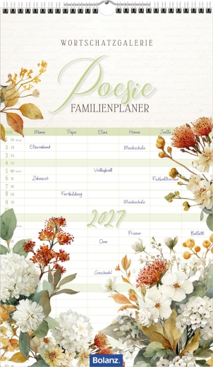 Poesie 2027 – Familienplaner