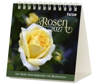 Rosen 2027 – Tischkalender
