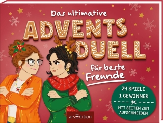 Das ultimative Adventsduell für beste Freunde. 24 Spiele – 1 Gewinner
