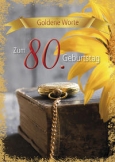 Goldene Worte - Zum 80. Geburtstag