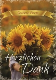Goldene Worte - Herzlichen Dank