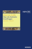 De quindecim problematibus. Über die fünfzehn Streitfragen