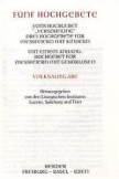 Fünf Hochgebete