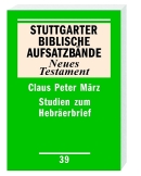 Studien zum Hebräerbrief