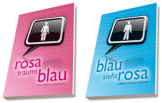 Rosa träumt blau