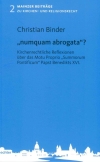 „numquam abrogata“?