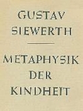 Metaphysik der Kindheit