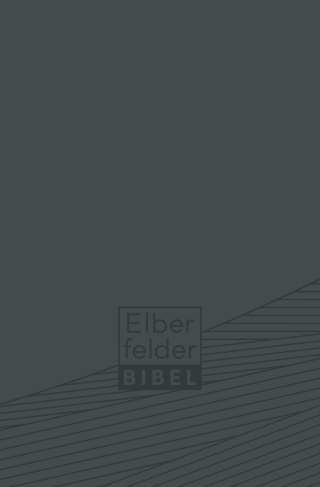 Elberfelder Bibel - Taschenausgabe, Kunstleder grau