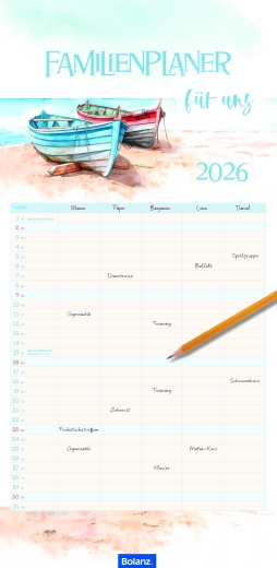 Familienplaner für uns 2026
