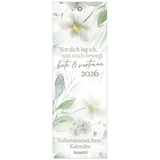 Vor dir leg ich, was mich bewegt 2026