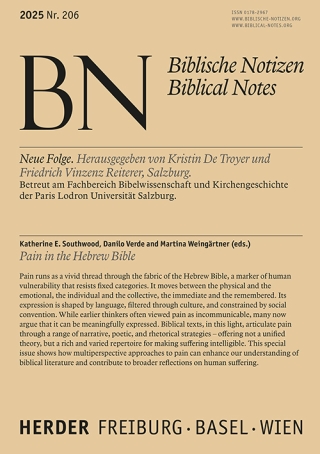 Pain in the Hebrew Bible