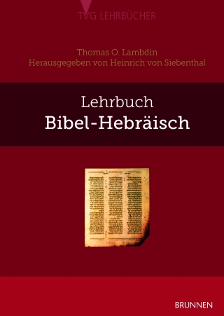Lehrbuch Bibel-Hebräisch