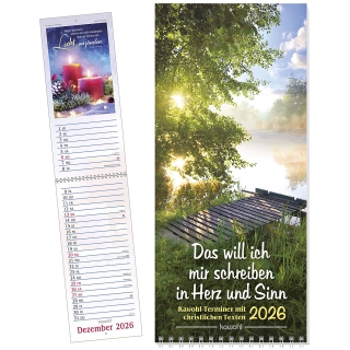 Das will ich mir schreiben in Herz und Sinn 2026