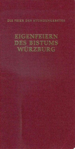Eigenfeiern des Bistums Würzburg