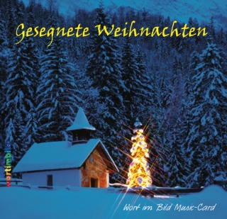 CD-Card Gesegnete Weihnachten