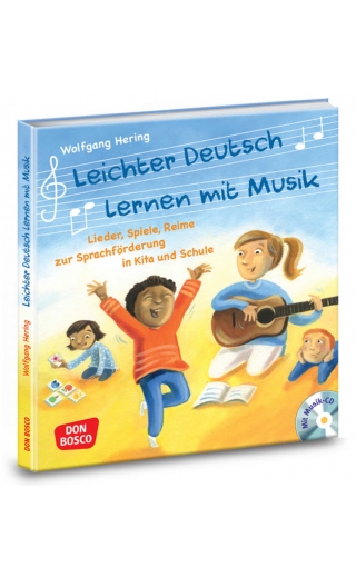 Leichter Deutsch lernen mit Musik, m. Audio-CD und Bildkarten