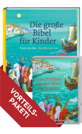 Die große Bibel für Kinder. Kombi-Paket (Buch + DVD)