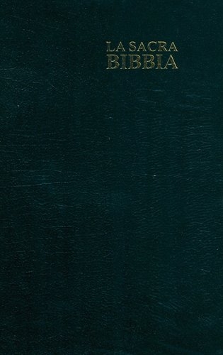 La Sacra Bibbia - Nuova Diodati - Leder schwarz