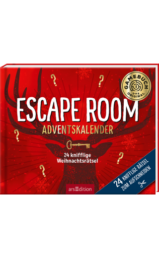 24 knifflige Weihnachtsrätsel. Escape Room Adventskalender