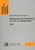 Bibliographie der Geschichte von Ost- und Westpreussen 1994