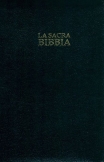 La Sacra Bibbia - Nuova Diodati - Leder schwarz