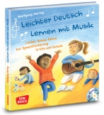 Leichter Deutsch lernen mit Musik, m. Audio-CD und Bildkarten