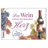 Postkartenbuch »Der Wein erfreue des Menschen Herz«